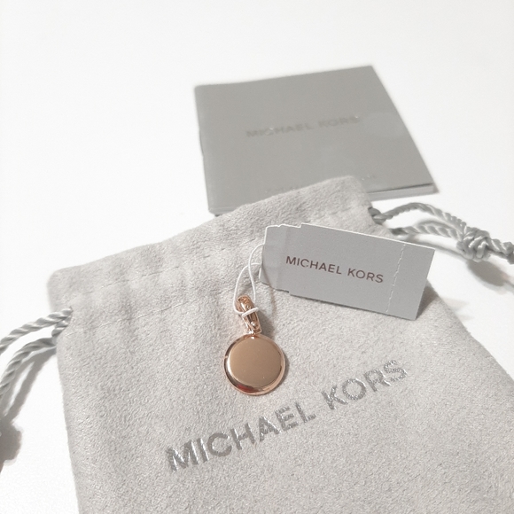 Michael Kors Jewelry - NWT MK Sterling Silver Charm